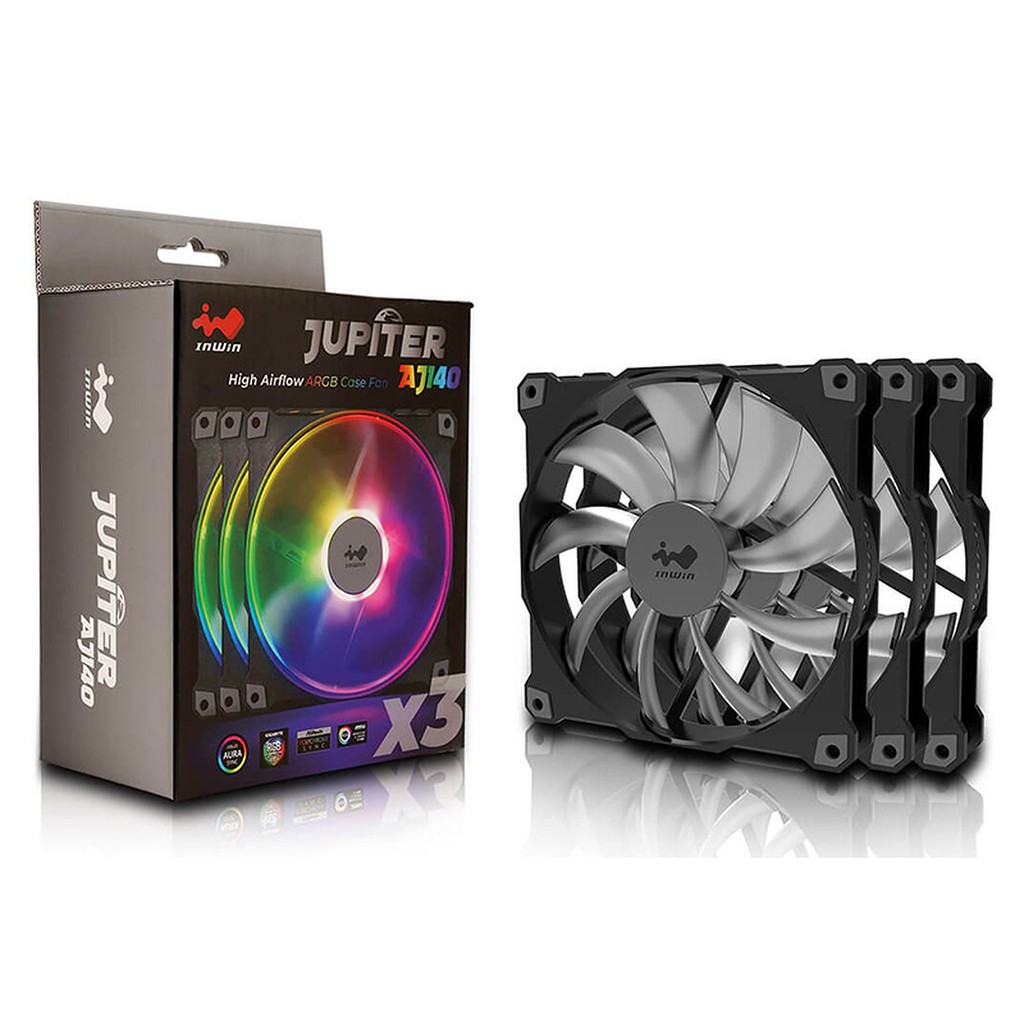 迎廣 Jupiter AJ140 ARGB 14cm 風扇/三顆裝