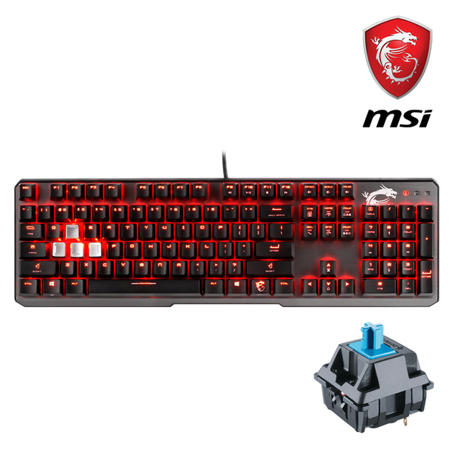 微星 Vigor GK60 機械式鍵盤