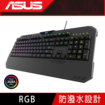華碩 TUF Gaming K5 薄膜式鍵盤