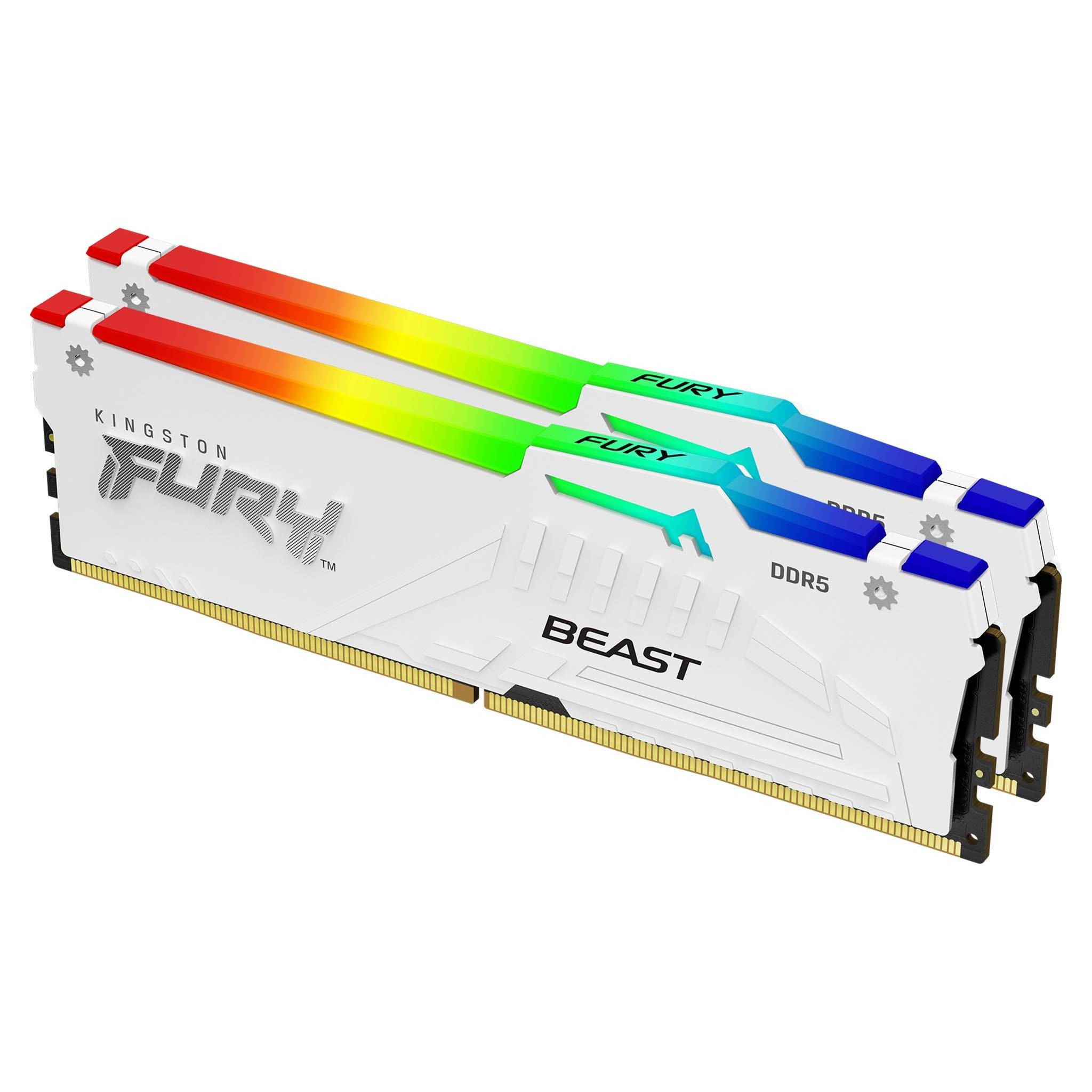 金士頓 16GB*2 DDR5-6800 FURY Beast RGB獸獵者