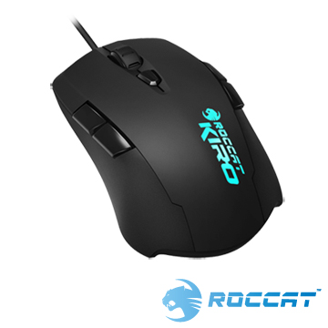 ROCCAT KIRO 光學電競滑鼠(黑)