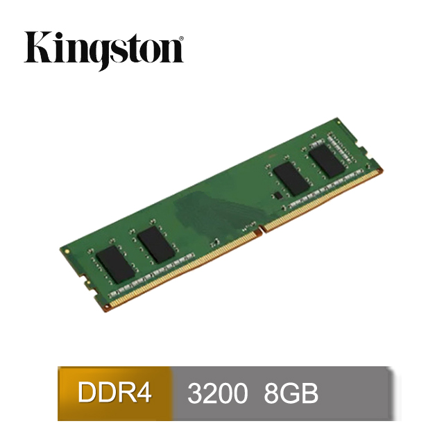 金士頓 DDR4-3200 16GB(KVR32N22D8/16)