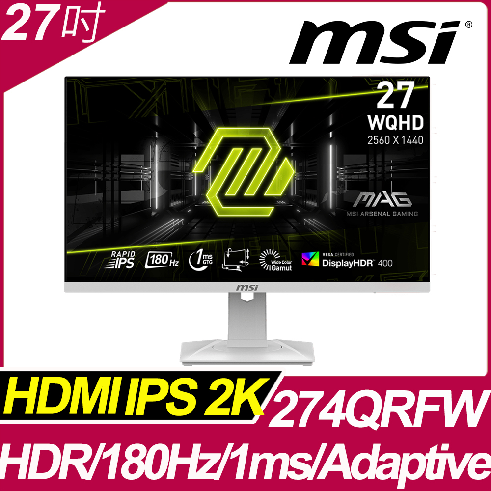 MSI MAG 274QRFW