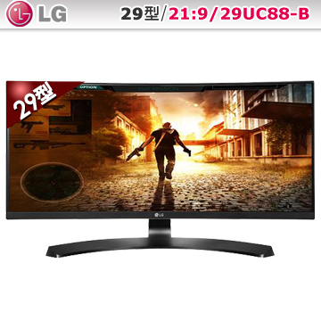 LG 29UC88-B 29型 21:9 AH-IPS 曲面寬螢幕