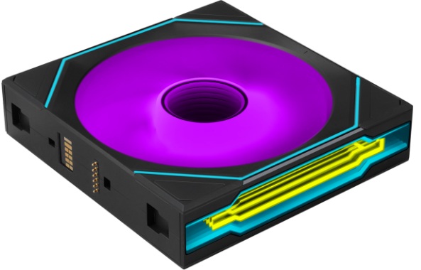 聯力 UNI FAN SL-INF FLEX 120 反向扇(黑)/有線無線控