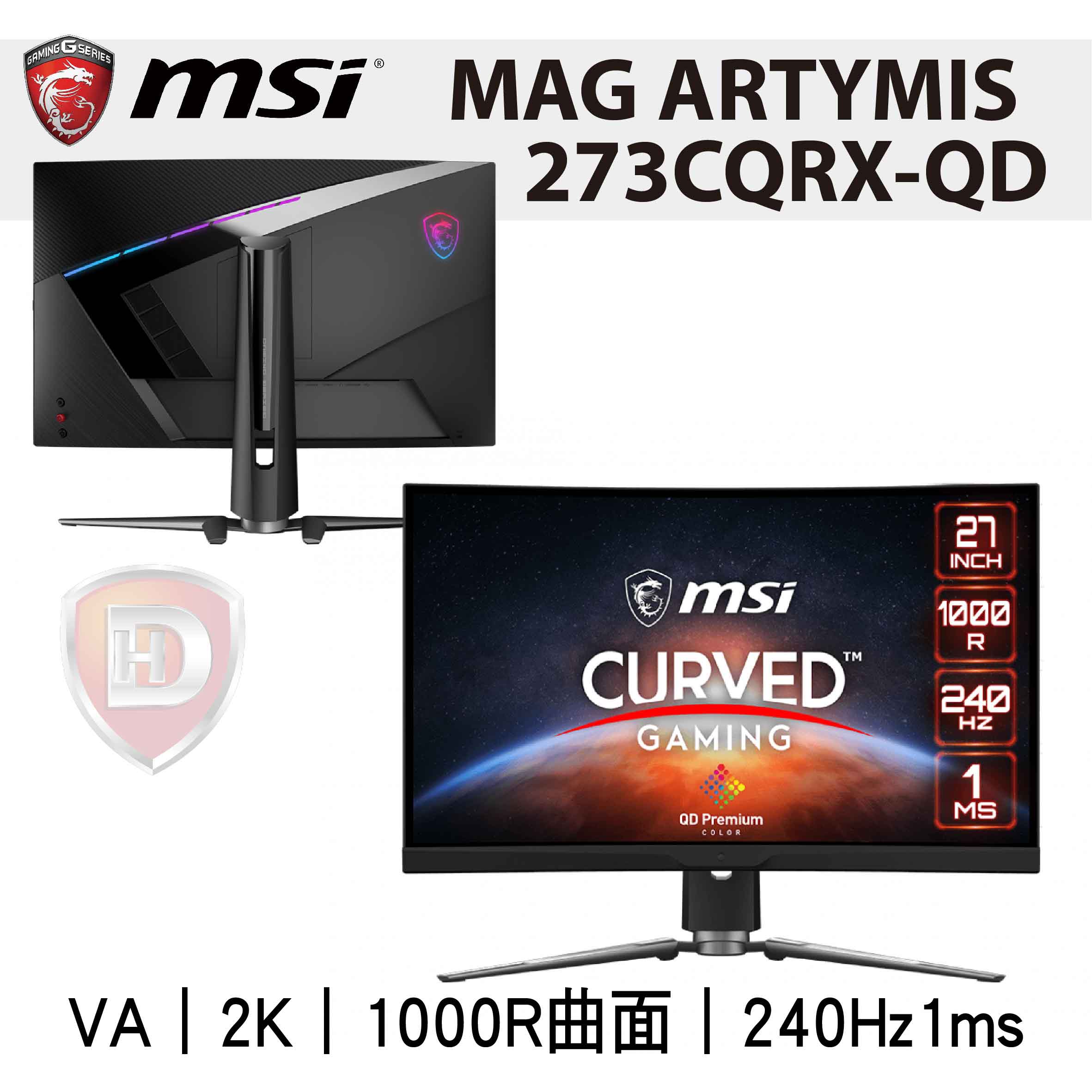 MSI MAG ARTYMIS 273CQRX-QD