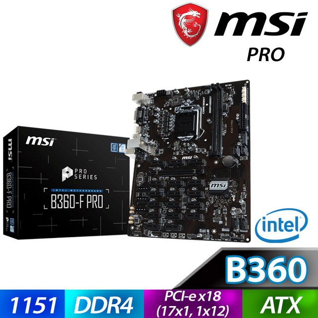 微星 B360-F PRO