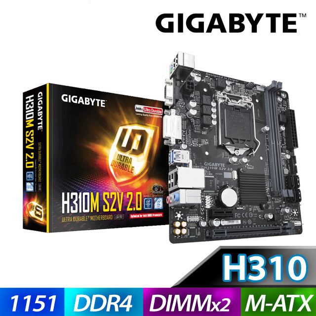 技嘉 H310M S2V 2.0