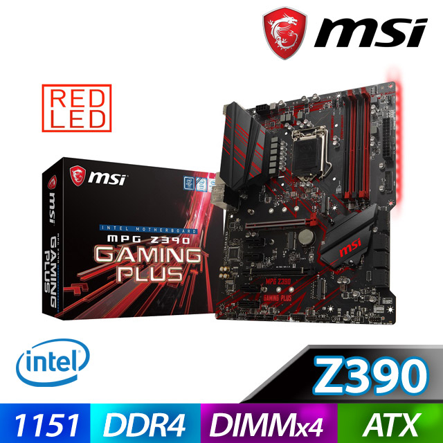 微星 MPG Z390 GAMING PLUS
