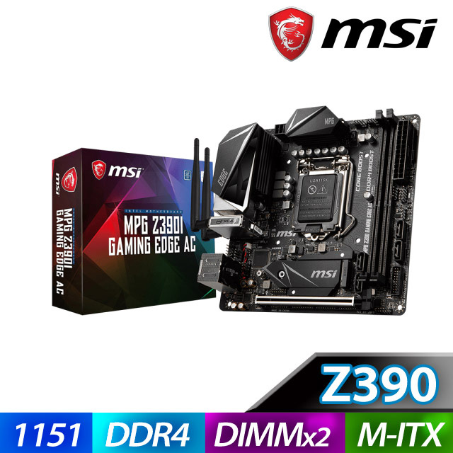 微星 MPG Z390I GAMING EDGE AC