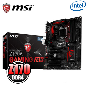 微星 Z170A GAMING M3 主機板