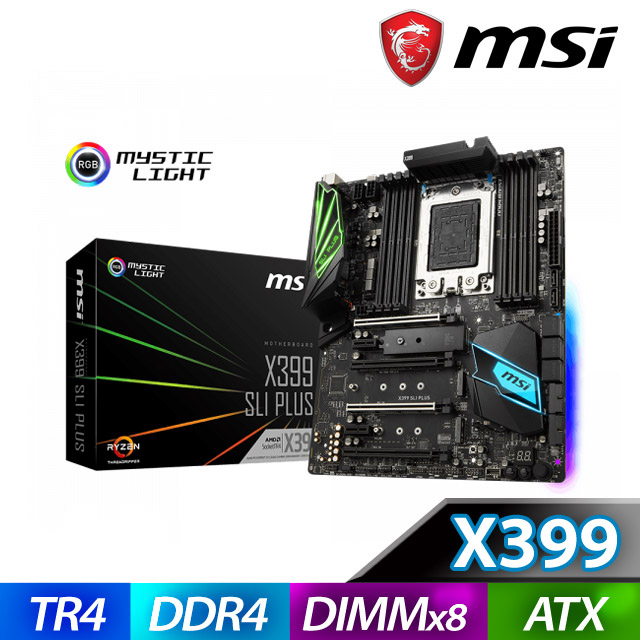 微星 X399 SLI PLUS