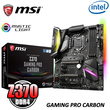 微星 Z370 GAMING PRO CARBON 主機板