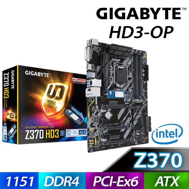 技嘉 Z370 HD3-OP