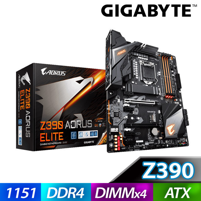 技嘉 Z390 AORUS ELITE 翼力特