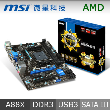 微星 A88XM-E35