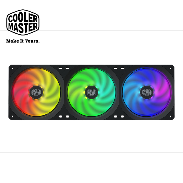 酷碼 MasterFan SF360R A.RGB 360模組三風扇/含控制器