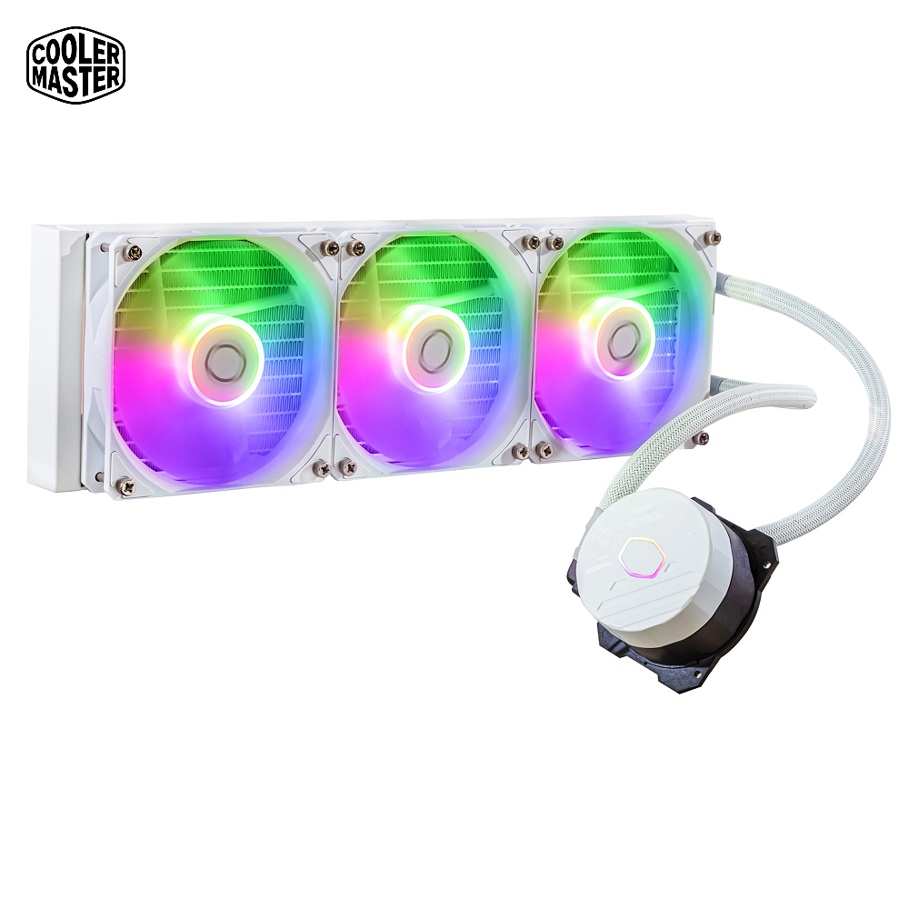 酷碼 MasterLiquid 360L Core ARGB 白色版 水冷
