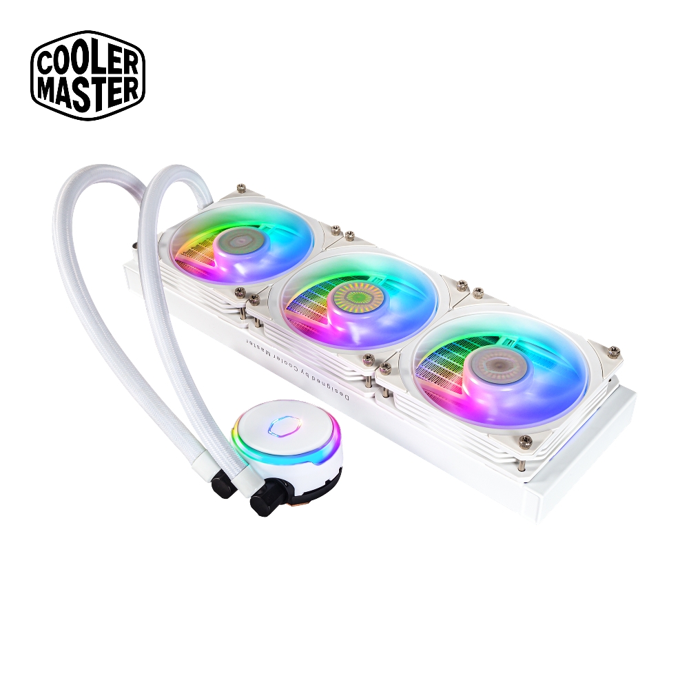 酷碼 MasterLiquid PL360 FLUX 白色版
