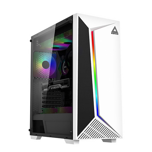 先鋒者WHITE 中塔式 炫彩 電競機殼