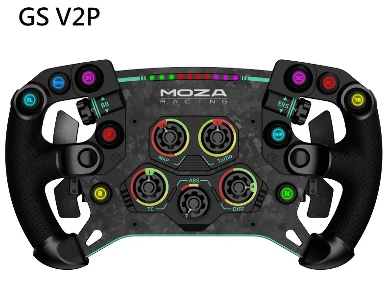 MOZA 魔爪 RACING GS V2P 賽車方向盤 RS056