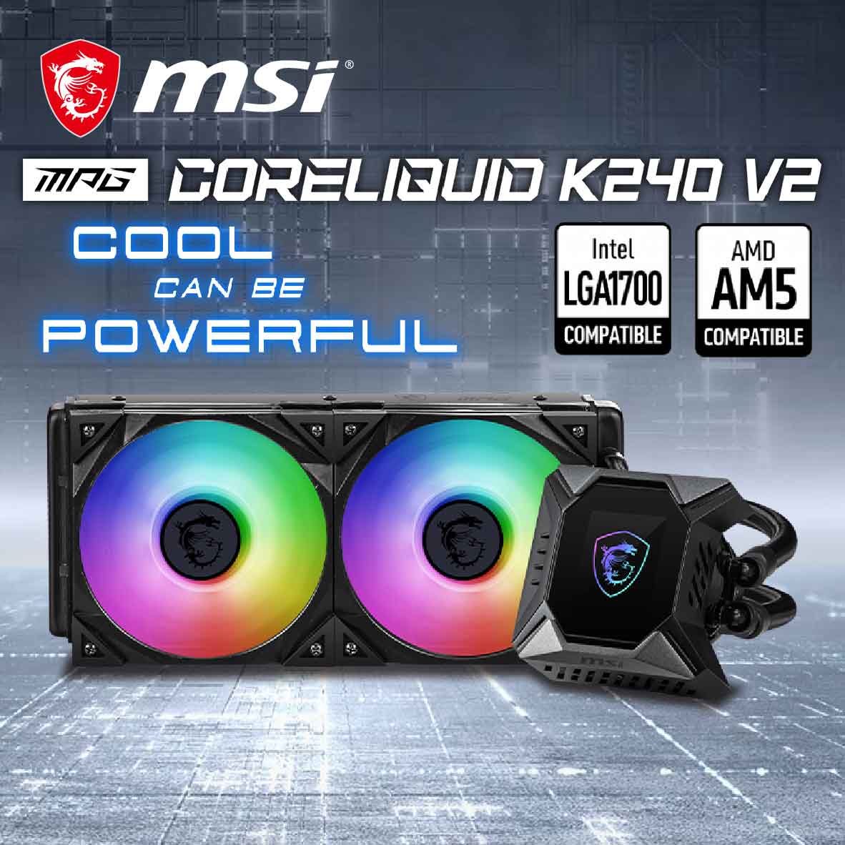 微星 MPG CORELIQUID K240 V2