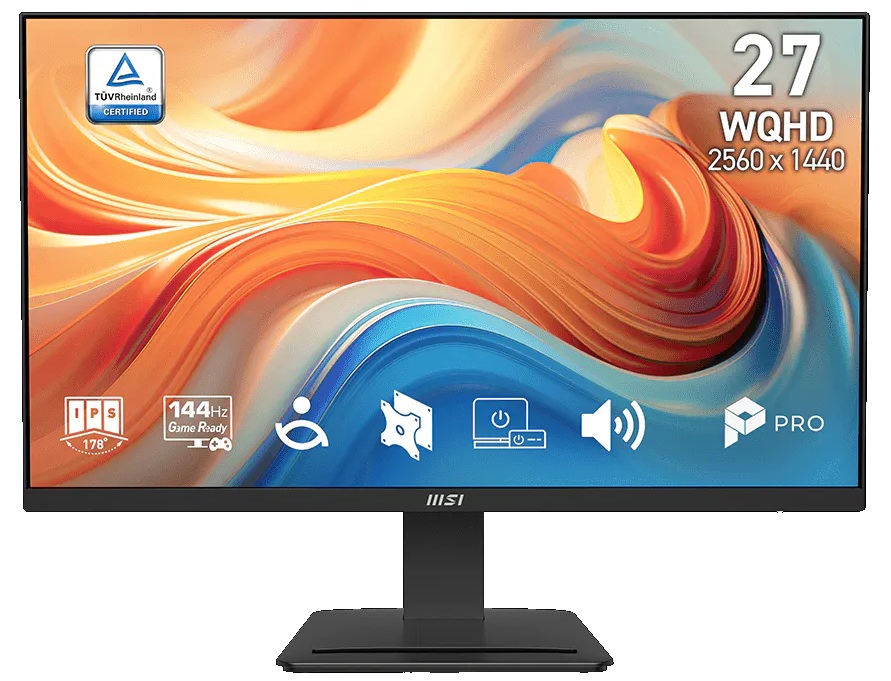 MSI PRO MP273Q E14〈2H1P/IPS/144Hz/含喇叭〉