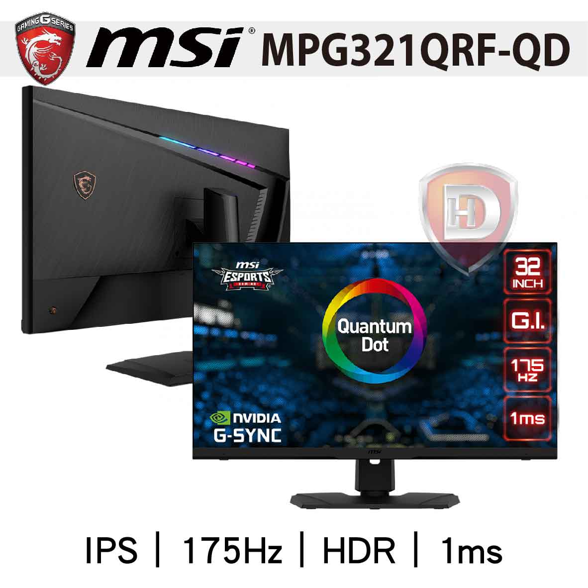 MSI Optix MPG321QRF-QD