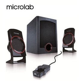 Microlab M-111 2.1時尚美聲多媒體喇叭