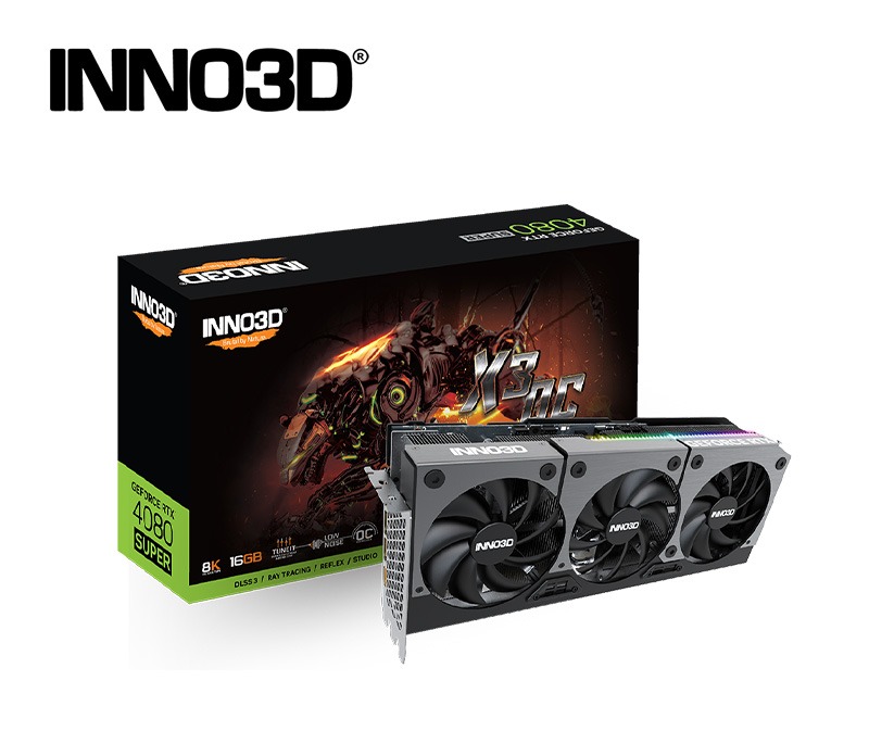 INNO3D RTX4080 SUPER 16GB GDDR6X X3 OC