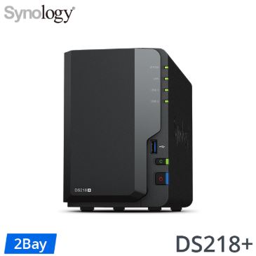 Synology DS218+【2Bay】(J3355)雙核心 2.0GHz/2