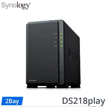 Synology DS218PLAY【2Bay】Realtek RTD1296