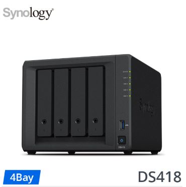 Synology DS418【4Bay】Realtek RTD1296 四核1.