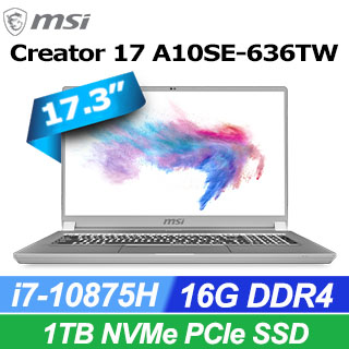 MSI Creator 17 A10SE[636TW]