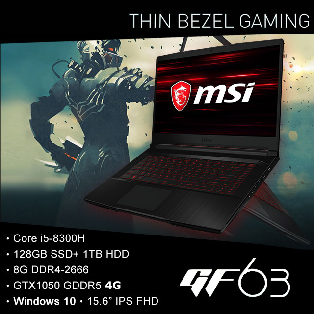 MSI GF63 8RC[636TW]