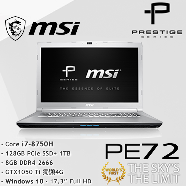 MSI PE72 8RD[088TW]
