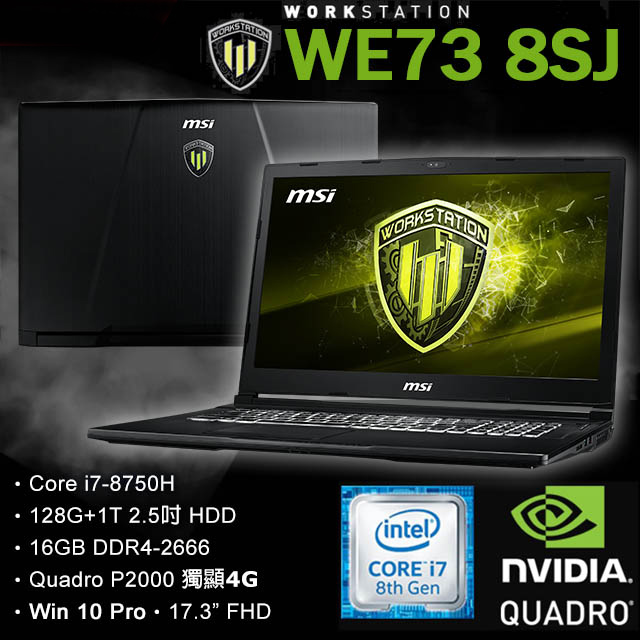 MSI WE73 8SJ[258TW]