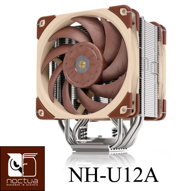 貓頭鷹 NH-U12A /7導管/NF-A12X25 PWM風扇*2/高15.8