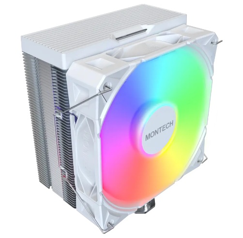 Montech NX400 ARGB 白 4導管/高度15.6/FDB軸 28m
