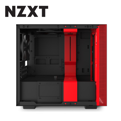 NZXT H210i 黑紅
