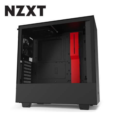 NZXT H510i 黑紅