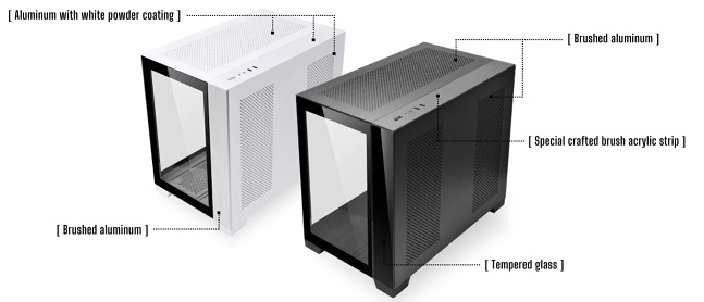 聯力 O11 Dynamic Mini 純白版