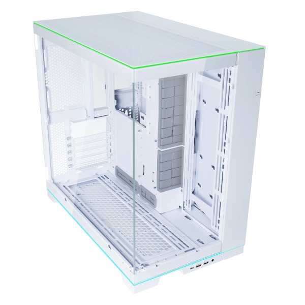 聯力 O11 Dynamic EVO RGB 白