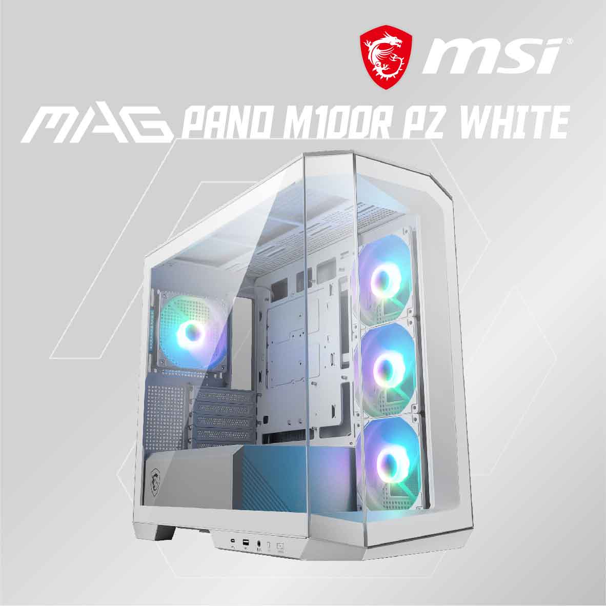 微星 MAG PANO M100R PZ WHITE