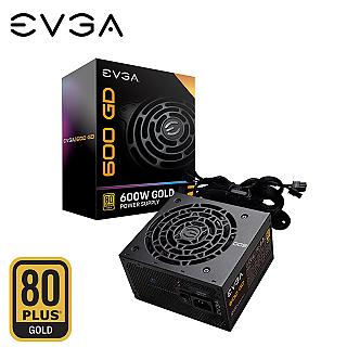 EVGA 600W GD/金牌/直出線/主日系/DC-DC/5年保