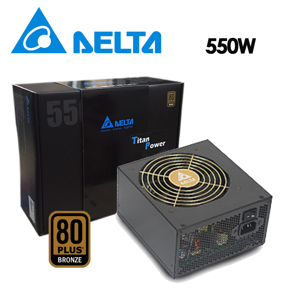 台達 550W 80銅牌 全電壓 長效型電容(GPS-550LB E)
