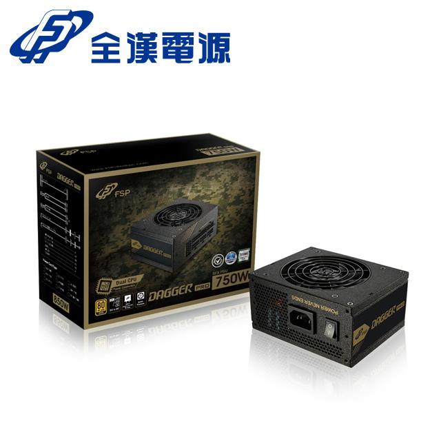 全漢 金鋼彈 750W 雙8/金牌/全模/全日系