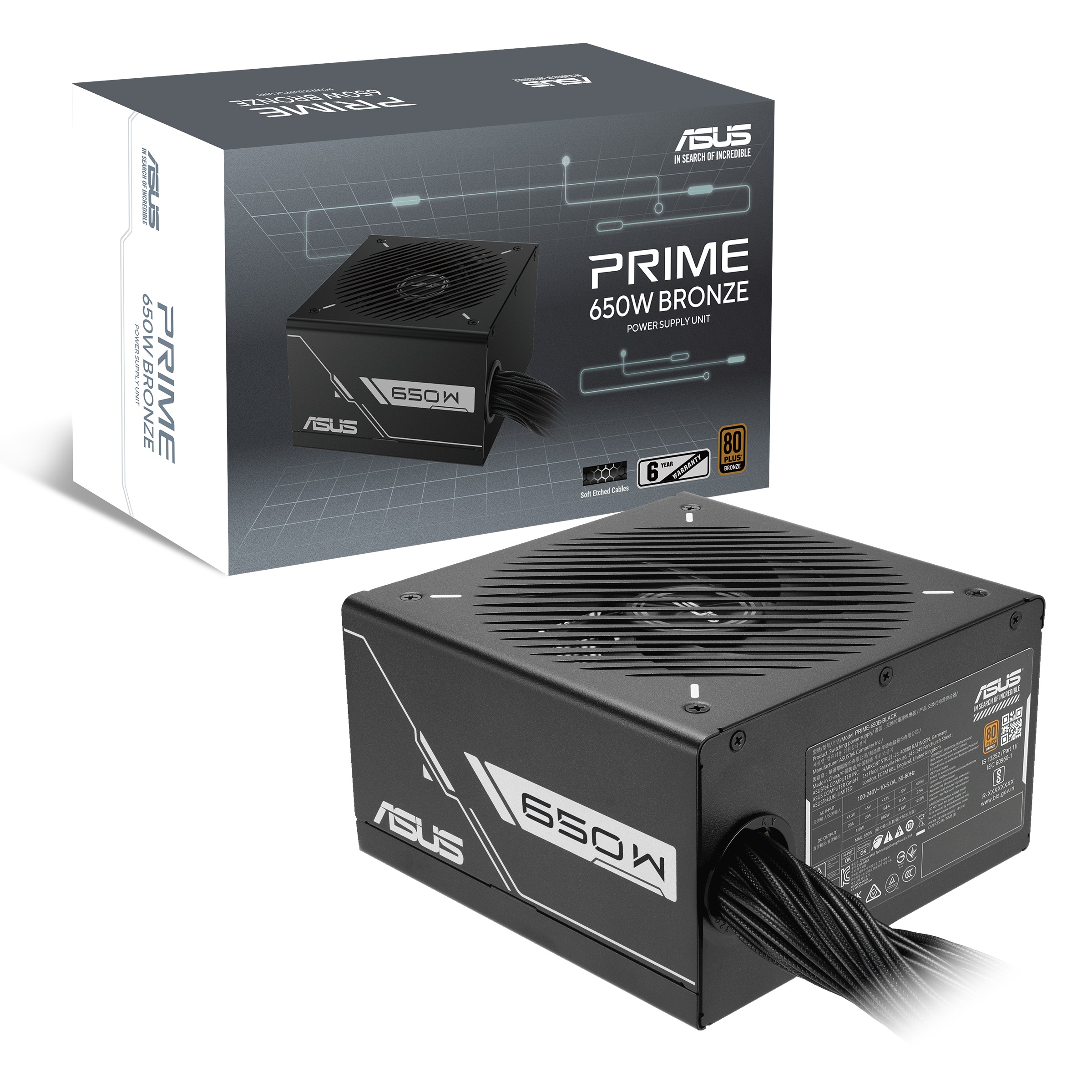 華碩 PRIME 650W 銅牌