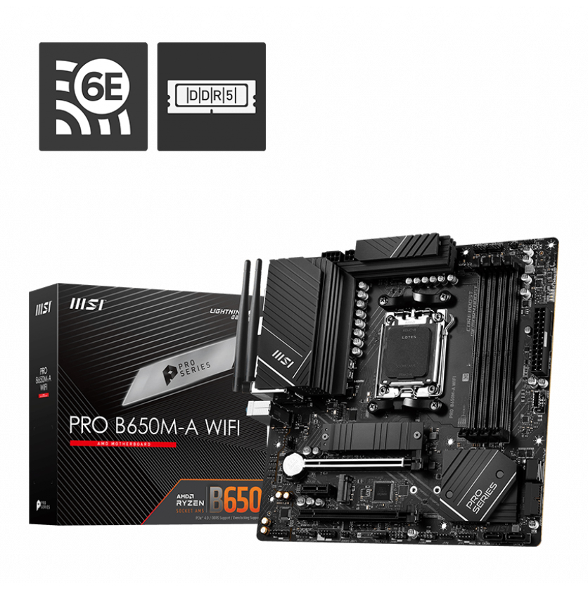 微星 PRO B650M-A WIFI