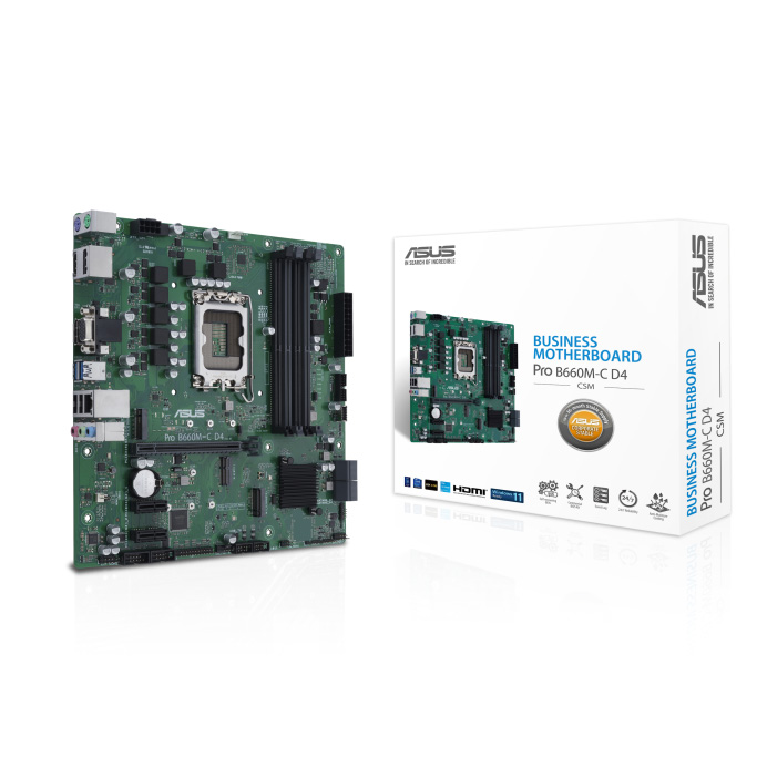 華碩 PRO B660M-C D4-CSM